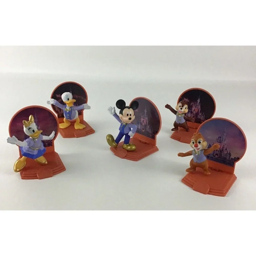 Walt Disney World 50th Anniversary McDonald's Mickey Mouse Donald Daisy Duck Toy